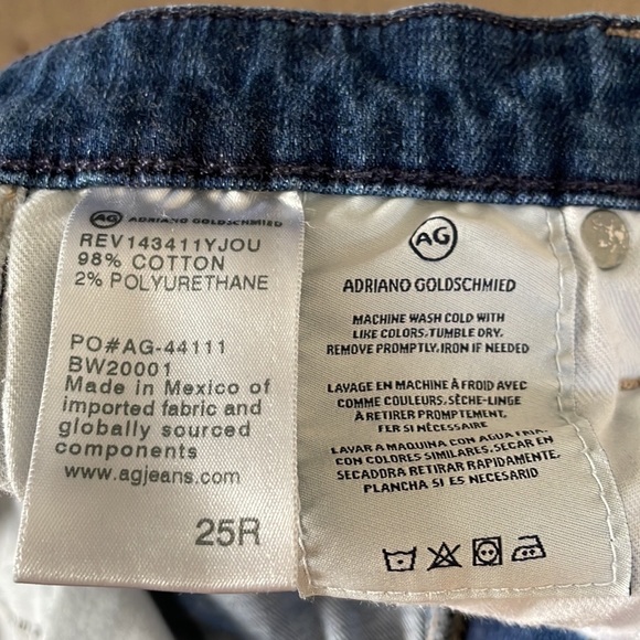 AG Adriano Goldschmied The stilt, cigarette leg, medium wash jeans - Picture 6 of 6